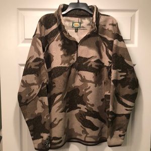 Cabela’s Alaskan Guide , 1/2 zip ,Outfitter Camouflage